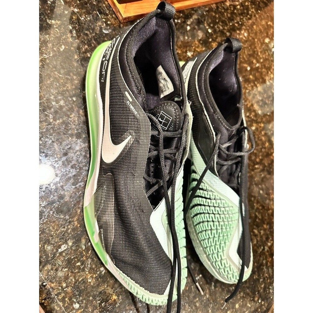 Nike Court React Vapor NXT Black Mint Men's Size 15 Hard Court Tennis CV0724-009